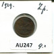 1 CENT 1929 NEERLANDÉS NETHERLANDS Moneda #AU247.E.A - 1 Cent