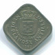 5 CENTS 1982 NETHERLANDS ANTILLES Nickel Colonial Coin #S12362.U.A - Niederländische Antillen