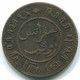 1 CENT 1856 INDES ORIENTALES NÉERLANDAISES INDONÉSIE INDONESIA Copper Colonial Pièce #S10021.F.A - Indes Neerlandesas