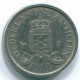 10 CENTS 1971 NIEDERLÄNDISCHE ANTILLEN Nickel Koloniale Münze #S13445.D.A - Netherlands Antilles