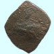 Authentic Original Ancient BYZANTINE EMPIRE Trachy Coin 1.4g/23mm #AG625.4.U.A - Byzantium