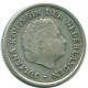 1/10 GULDEN 1960 NIEDERLÄNDISCHE ANTILLEN SILBER Koloniale Münze #NL12331.3.D.A - Niederländische Antillen