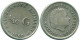 1/10 GULDEN 1960 NIEDERLÄNDISCHE ANTILLEN SILBER Koloniale Münze #NL12331.3.D.A - Antilles Néerlandaises
