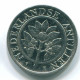25 CENTS 1990 ANTILLAS NEERLANDESAS Nickel Colonial Moneda #S11256.E.A - Antilles Néerlandaises