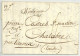 64 BAYONNE Pour Chalabre Par Limoux 1820 - 1792-1815: Conquered Departments