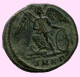 CONSTANTINOPOLIS COMMEMORATIVE ROMAN Bronze Pièce #ANC12245.12.F.A - The Christian Empire (307 AD To 363 AD)