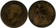 PENNY 1916 UK GROßBRITANNIEN GREAT BRITAIN Münze #AN493.D.A - D. 1 Penny