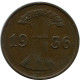 1 REICHSPFENNIG 1936 D ALEMANIA Moneda GERMANY #DB804.E.A - 1 Reichspfennig