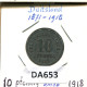 10 PFENNIG 1918 DEUTSCHLAND Münze GERMANY #DA653.2.D.A - 10 Pfennig