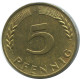 5 PFENNIG 1950 F WEST & UNIFIED GERMANY Coin #AD877.9.U.A - 5 Pfennig