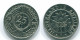 25 CENTS 1990 NETHERLANDS ANTILLES Nickel Colonial Coin #S11263.U.A - Antilles Néerlandaises