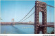 AETP10-USA-0841 - NEW YORK CITY - George Washington Bridge - Brücken Und Tunnel