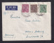 INDIA - Small Size Envelope Sent Via Air Mail From India To Berlin, Germany 1936, Nice Franking / 2 Scans - Sonstige & Ohne Zuordnung