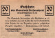 20 HELLER 1920 Stadt STEFANSHART Niedrigeren Österreich Notgeld #PE649 - [11] Emisiones Locales