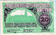 20 HELLER 1920 Stadt RoSCHITZ Niedrigeren Österreich Notgeld Banknote #PD952 - [11] Emissions Locales