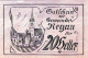 20 HELLER 1920 Stadt REGAU Oberösterreich Österreich UNC Österreich Notgeld Banknote #PH057 - [11] Emissioni Locali