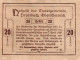 20 HELLER 1920 Stadt PEUERBACH Oberösterreich Österreich Notgeld Banknote #PE298 - Lokale Ausgaben