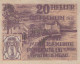 20 HELLER 1920 Stadt PERSENBEUG Niedrigeren Österreich Notgeld #PE409 - [11] Local Banknote Issues