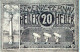 20 HELLER 1920 Stadt PERNAU Oberösterreich Österreich Notgeld Banknote #PJ220 - [11] Local Banknote Issues