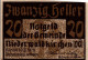 20 HELLER 1920 Stadt NIEDERWALDKIRCHEN Oberösterreich Österreich Notgeld #PE480 - [11] Local Banknote Issues