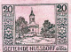 20 HELLER 1920 Stadt NUSSDORF AM ATTERSEE Oberösterreich Österreich Notgeld Papiergeld Banknote #PG959 - [11] Local Banknote Issues