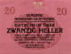 20 HELLER 1920 Stadt NUSSDORF AM ATTERSEE Oberösterreich Österreich #PI331 - [11] Local Banknote Issues