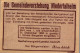 20 HELLER 1920 Stadt NIEDERTALHEIM Oberösterreich Österreich Notgeld #PE482 - [11] Local Banknote Issues
