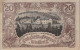 20 HELLER 1920 Stadt MISTLBERG Oberösterreich Österreich Notgeld Banknote #PD859 - Lokale Ausgaben