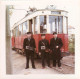 Photo Originale - 21 - DIJON-controleurs -  Denier Jour Avant Fermeture De La Ligne Tramway 5 - Le 5 Novembre 1960 -  - Lieux