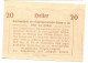 20 Heller 1920 STEIN Österreich UNC Notgeld Papiergeld Banknote #P10320 - [11] Local Banknote Issues