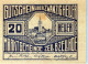 20 HELLER 1920 Stadt ZELL BEI ZELLHOF Oberösterreich Österreich Notgeld #PI162 - [11] Local Banknote Issues