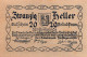 20 HELLER 1920 Stadt ZELL AN DER PRAM Oberösterreich Österreich Notgeld #PE123 - [11] Lokale Uitgaven