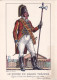 Brabant - Types Et Costumes Brabançons Vers 1835 (Dessin De J. Thiriar) Série 4 N°3 - Le Suisse Du Grand Théatre - Sonstige & Ohne Zuordnung
