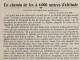 1905 SUISSE - JUNGFRAU - LE CHEMIN DE FER À 4000 METRES D'ALTITUDE  - LA VIE ILLUSTRÉE - 1900 - 1949