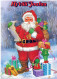 PÈRE NOËL NOËL Fêtes Voeux Vintage Carte Postale CPSM #PAJ581.A - Santa Claus