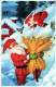 WEIHNACHTSMANN SANTA CLAUS WEIHNACHTSFERIEN Vintage Postkarte CPSMPF #PAJ410.A - Santa Claus
