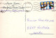 PÈRE NOËL Bonne Année Noël GNOME CERF Vintage Carte Postale CPSM #PAW491.A - Santa Claus