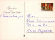 Feliz Año Navidad VELA Vintage Tarjeta Postal CPSM #PAV458.A - New Year