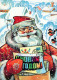 BABBO NATALE Buon Anno Natale Vintage Cartolina CPSM #PBL115.A - Santa Claus