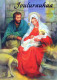 Virgen María Virgen Niño JESÚS Navidad Religión Vintage Tarjeta Postal CPSM #PBB778.A - Jungfräuliche Marie Und Madona
