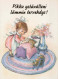 GEBÄREN Tier Vintage Ansichtskarte Postkarte CPSM #PBS249.A - Bären