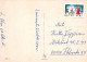 Vierge Marie Madone Bébé JÉSUS Noël Religion Vintage Carte Postale CPSM #PBP725.A - Jungfräuliche Marie Und Madona