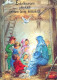 Virgen María Virgen Niño JESÚS Navidad Religión Vintage Tarjeta Postal CPSM #PBP733.A - Jungfräuliche Marie Und Madona