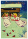 ANGE Noël Vintage Carte Postale CPSM #PBP460.A - Engelen
