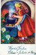 Buon Anno Natale BAMBINO Vintage Cartolina CPSMPF #PKD287.A - Neujahr