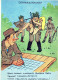 SOLDIERS HUMOUR Militaria Vintage Postcard CPSM #PBV953.A - Humoristiques