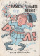 SOLDAT HUMOR Militaria Vintage Ansichtskarte Postkarte CPSM #PBV822.A - Humoristiques