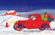 BABBO NATALE Buon Anno Natale Vintage Cartolina CPSMPF #PKG356.A - Santa Claus