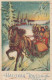 PFERD Tier Vintage Ansichtskarte Postkarte CPA #PKE870.A - Paarden