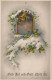 Feliz Año Navidad PÁJARO Vintage Tarjeta Postal CPA #PKE832.A - Neujahr